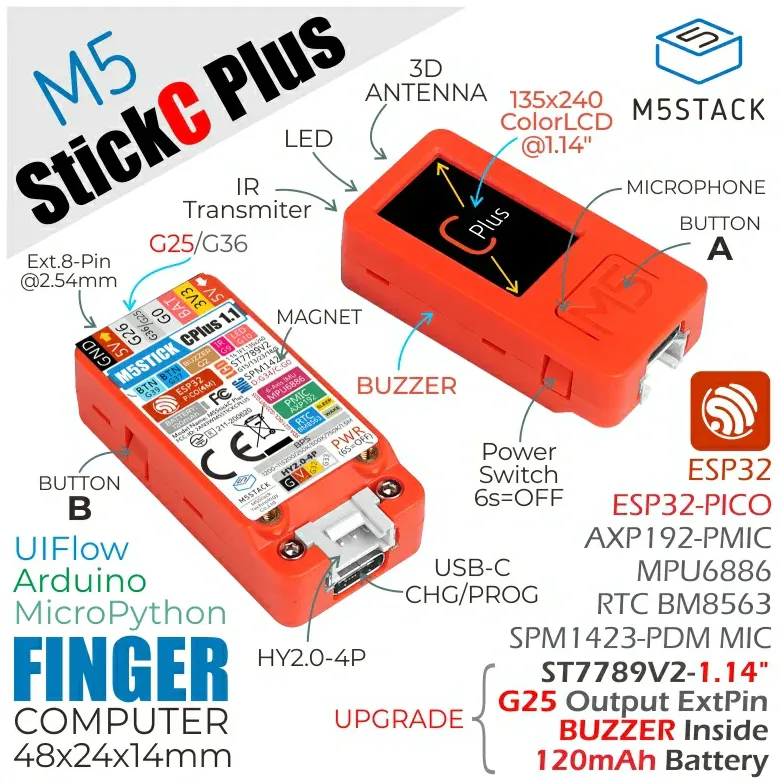 M5Stick C Plus
