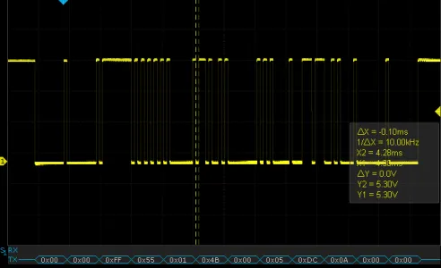Protocol decode OXT 1ch dimmer